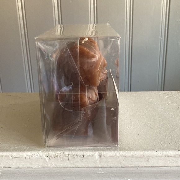 BNIB- 4.7"- Hand Carved- Unscented- 2 Pack- Brown Owl Figural Candles Decor Set - Picture 6 of 17